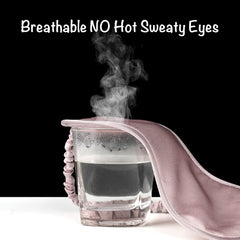 LULUSILK easy-care eye mask, suitable for hand or machine washing cold