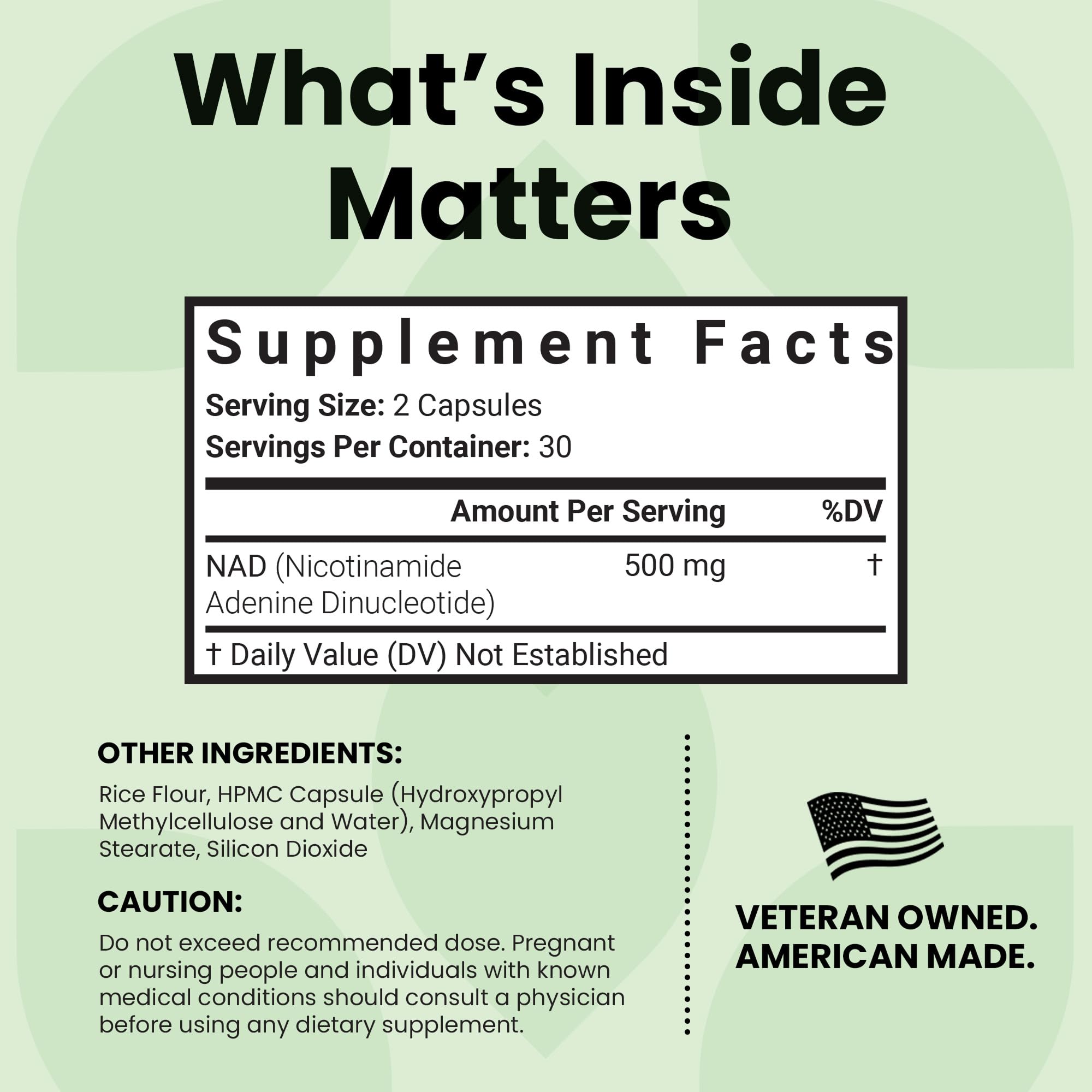 Luma NAD+ 1000mg dosage caps show portion control for consistent intake.