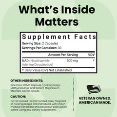Luma NAD+ 1000mg dosage caps show portion control for consistent intake.