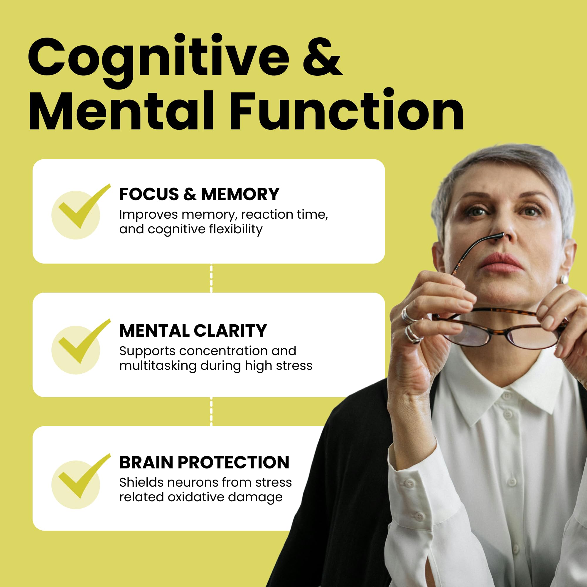 Close view of Cortisol Manager capsules designed for daily mood balance