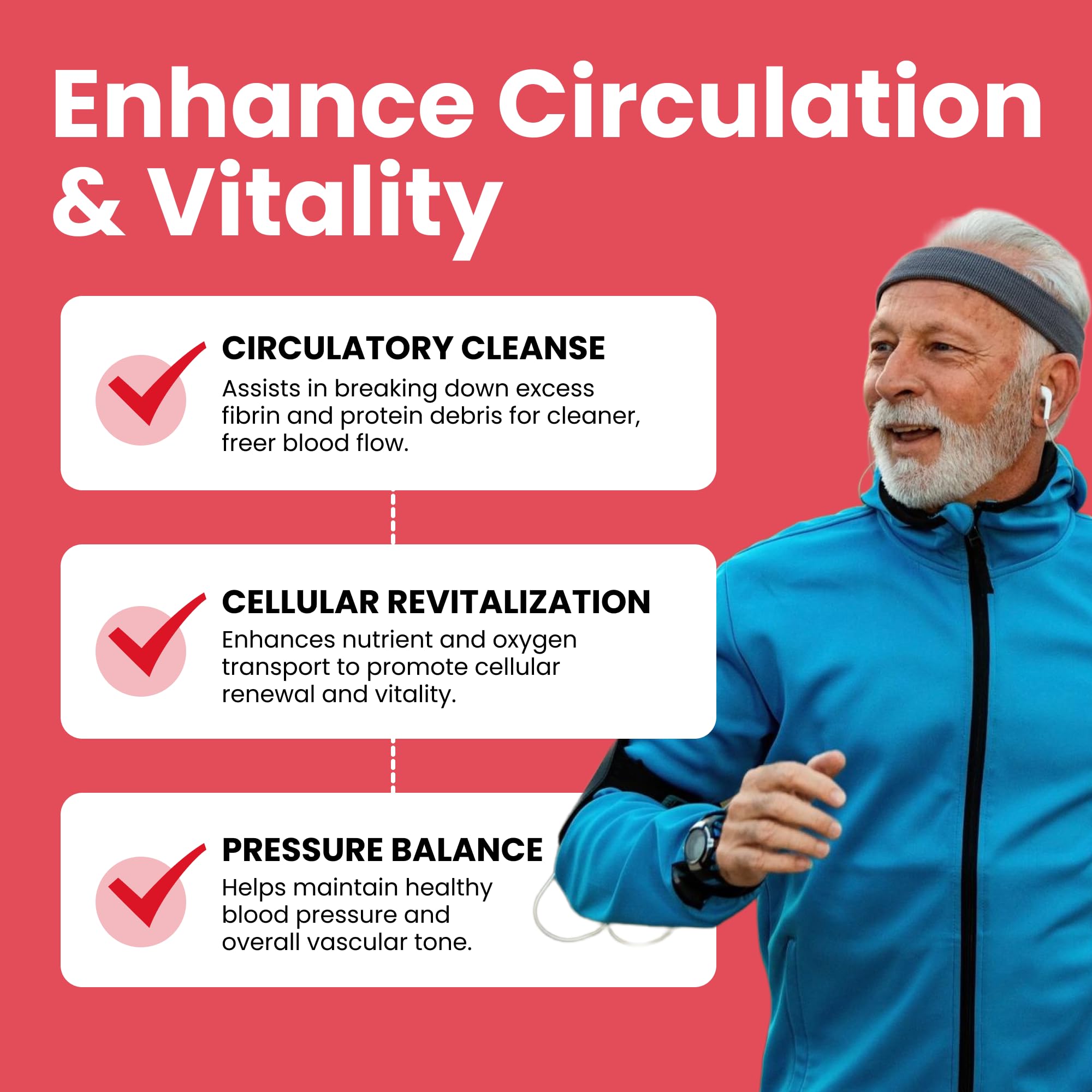 Luma Nutrition nattokinase bottle back with ingredient and quality notes