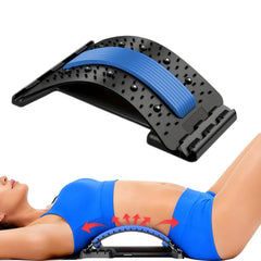 Lumbar Support Board back stretcher showing four-level arc for customizable stretch