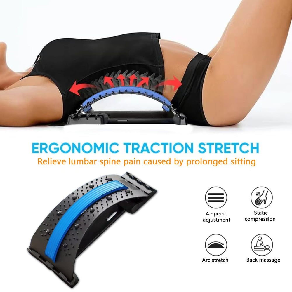 Lumbar Support Board blue cushioned strip for comfortable contact