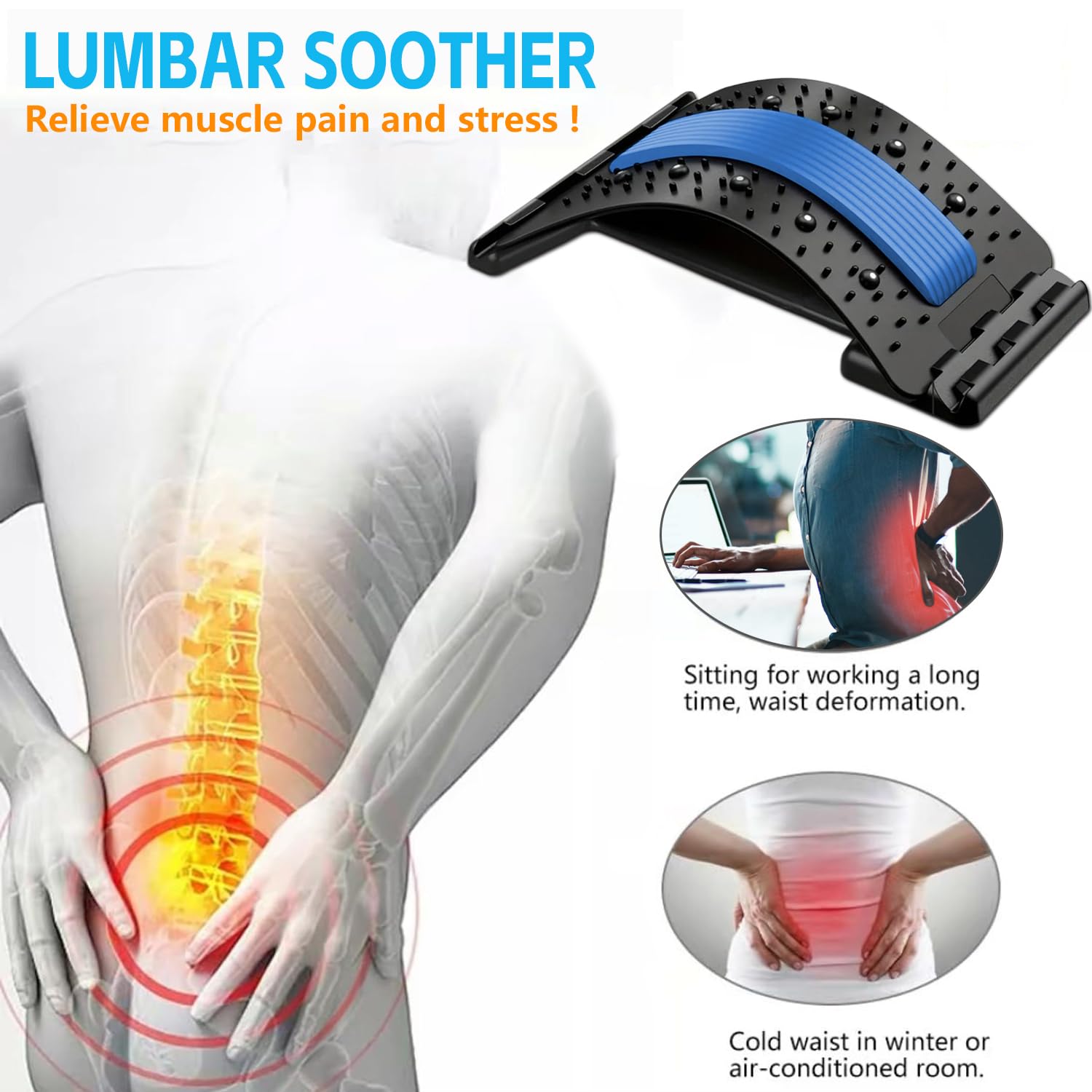 Lumbar Support Board designed for home and office use