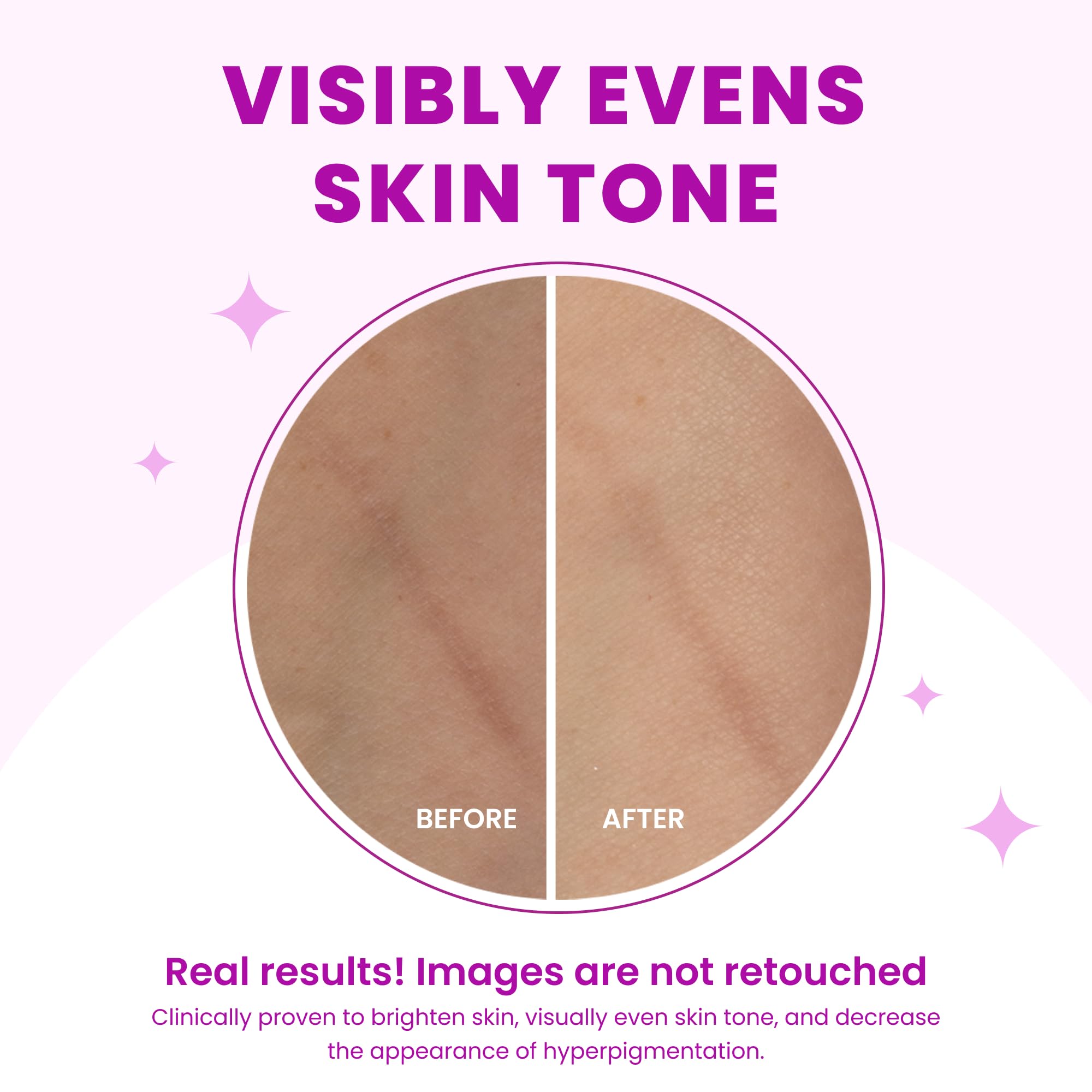 Lume Acidified Body Wash application shot implies simple daily cleansing.