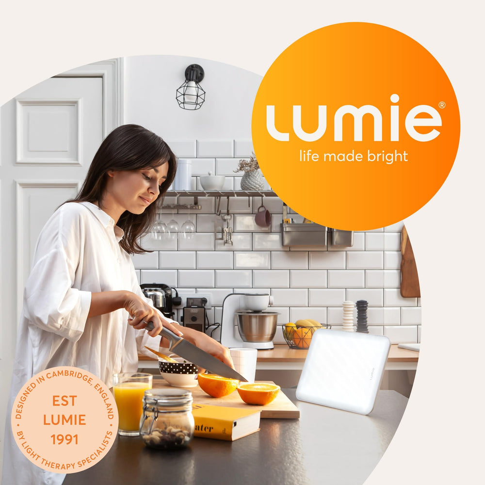 Lumie Vitamin L uses cool white LEDs for daylight-like illumination