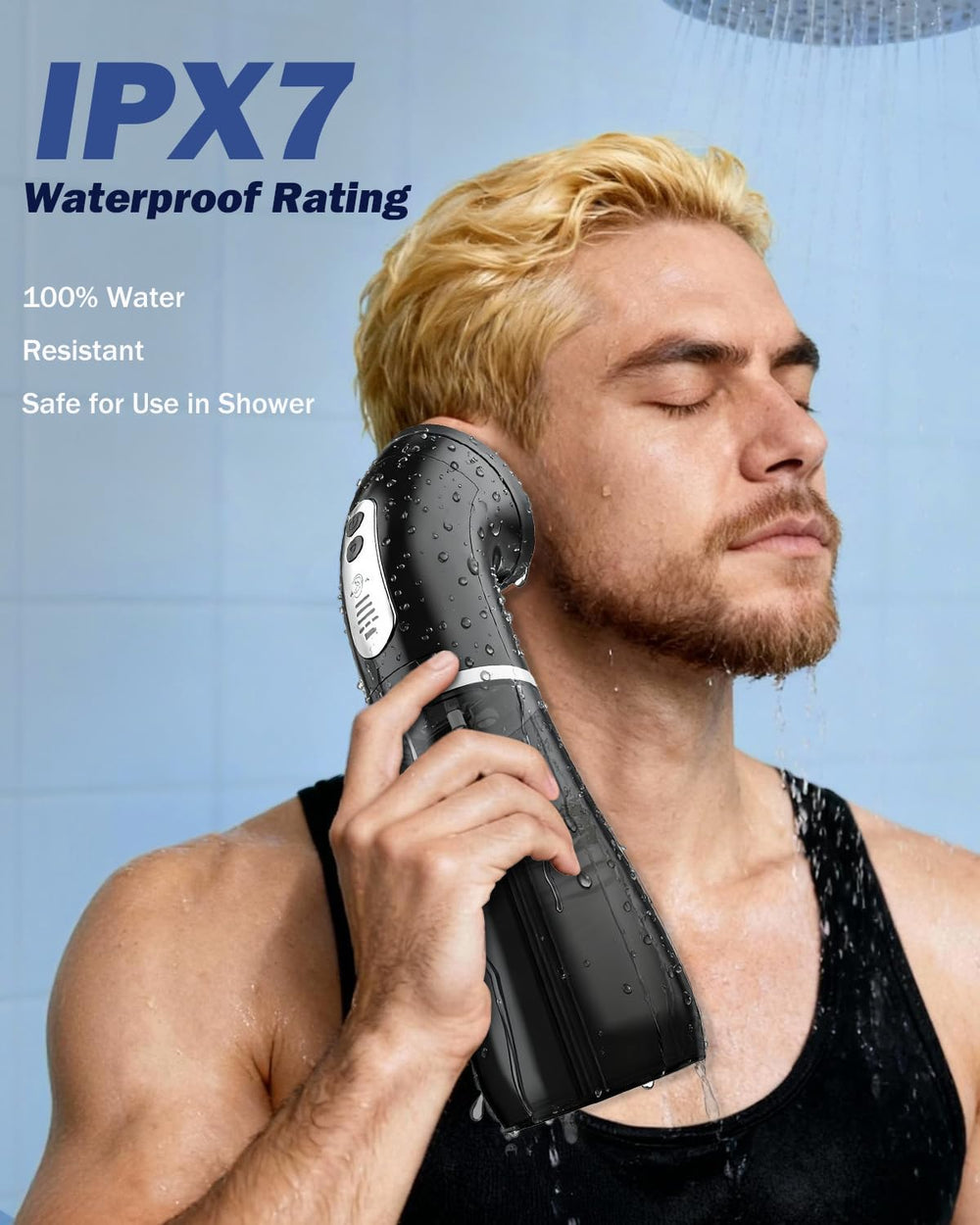 Lumiflexa skin-friendly nozzle tips provide gentle, customizable cleaning.