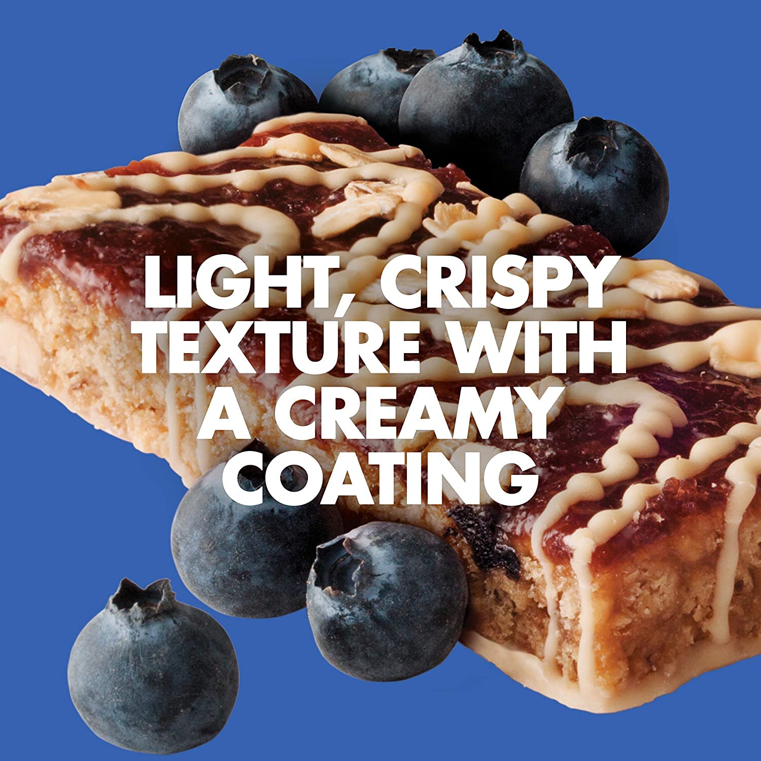 LUNA Bar Blueberry Bliss ingredients emphasize plant-based soy protein and wholesome oats.