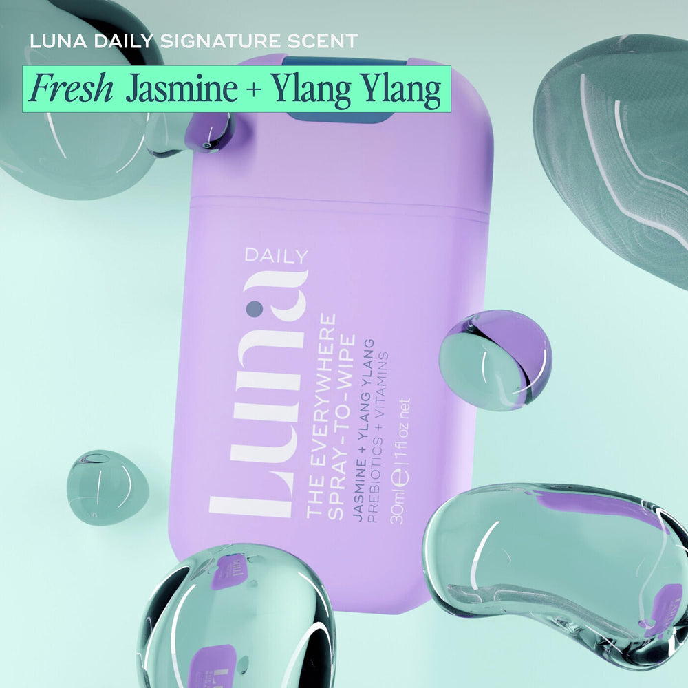 Luna Daily Mini travel size 30ml ideal for bags.