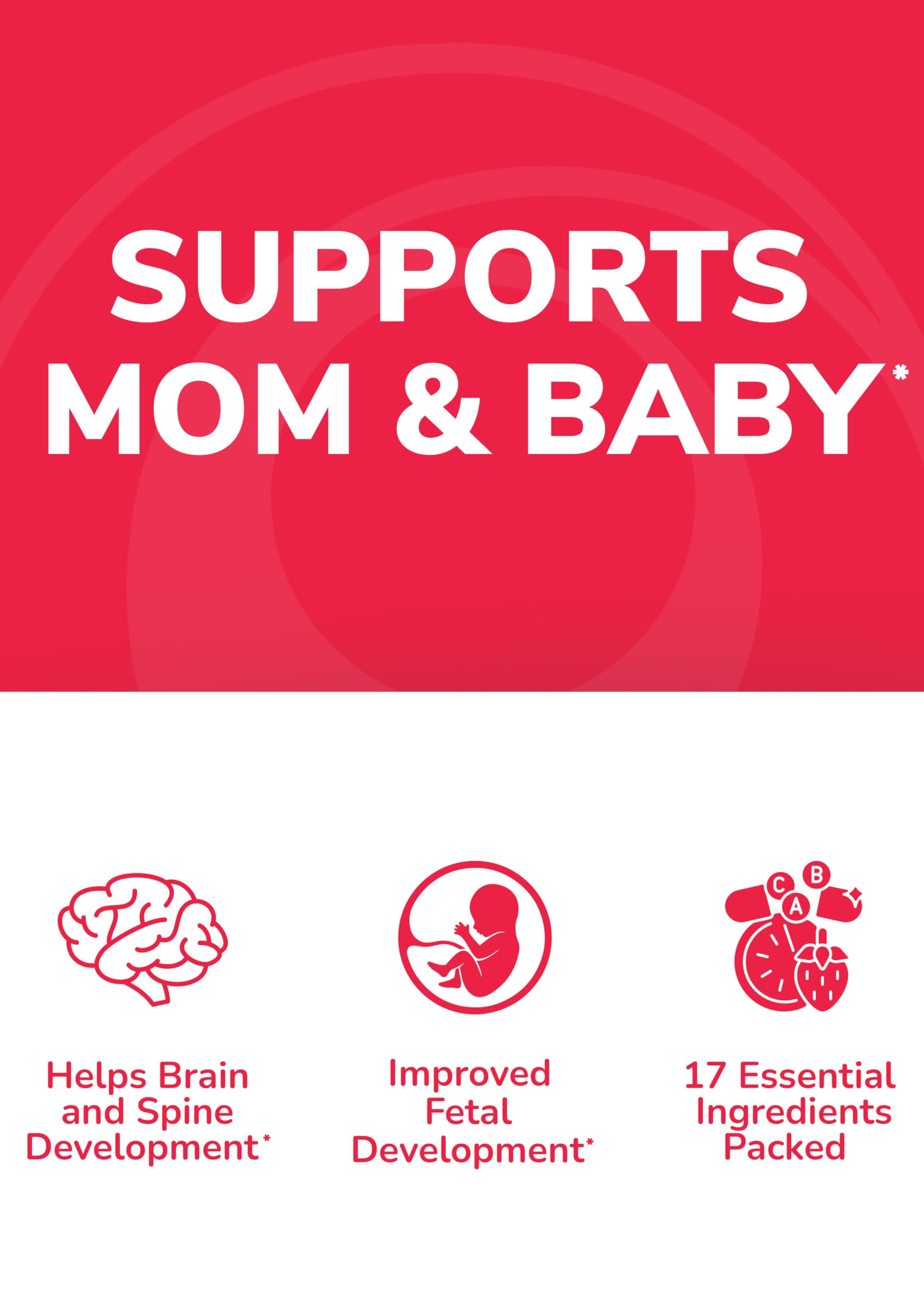 Made in the USA Lunakai prenatal gummies shown in a clean manufacturing environment.