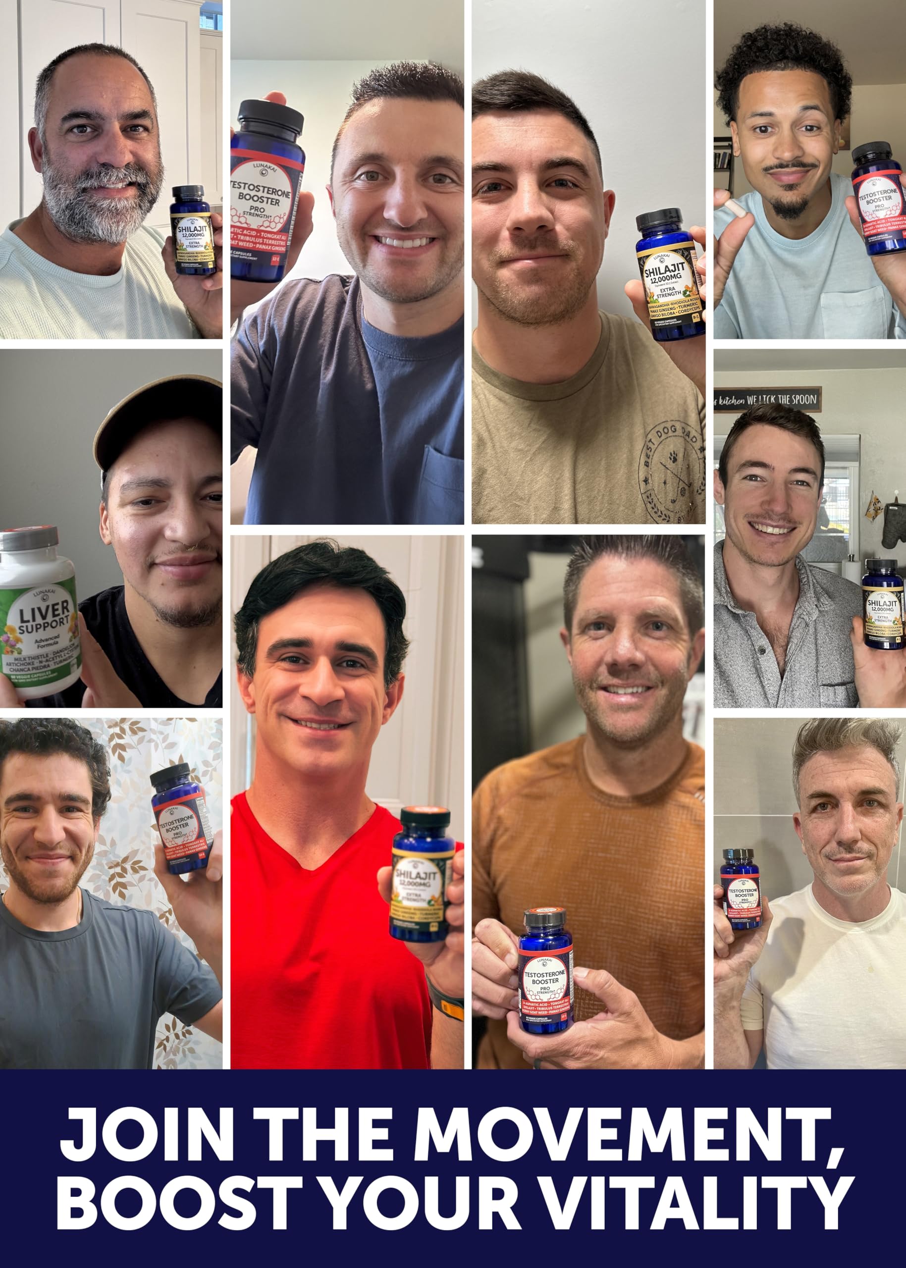 Lunakai Tongkat Ali capsules presented for stamina support.