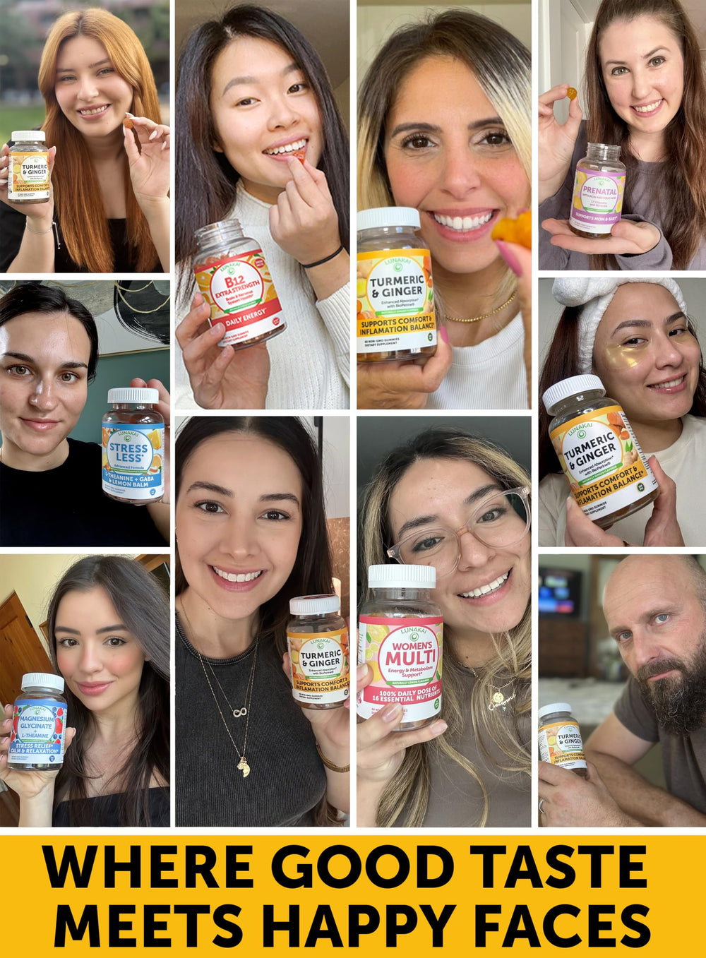 Lunakai gummies texture closeup reveals chewy, tasty chews ideal for daily use