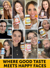 Lunakai gummies texture closeup reveals chewy, tasty chews ideal for daily use