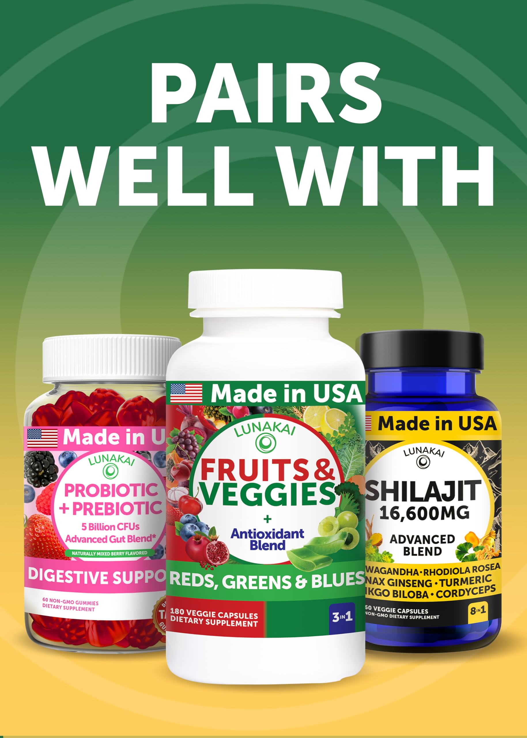 Lunakai USA-Made GMP facility image demonstrates safety, vegan, non-GMO quality