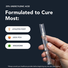 Lunavia Antifungal Pen packaging front, ideal for travel and on-the-go care.