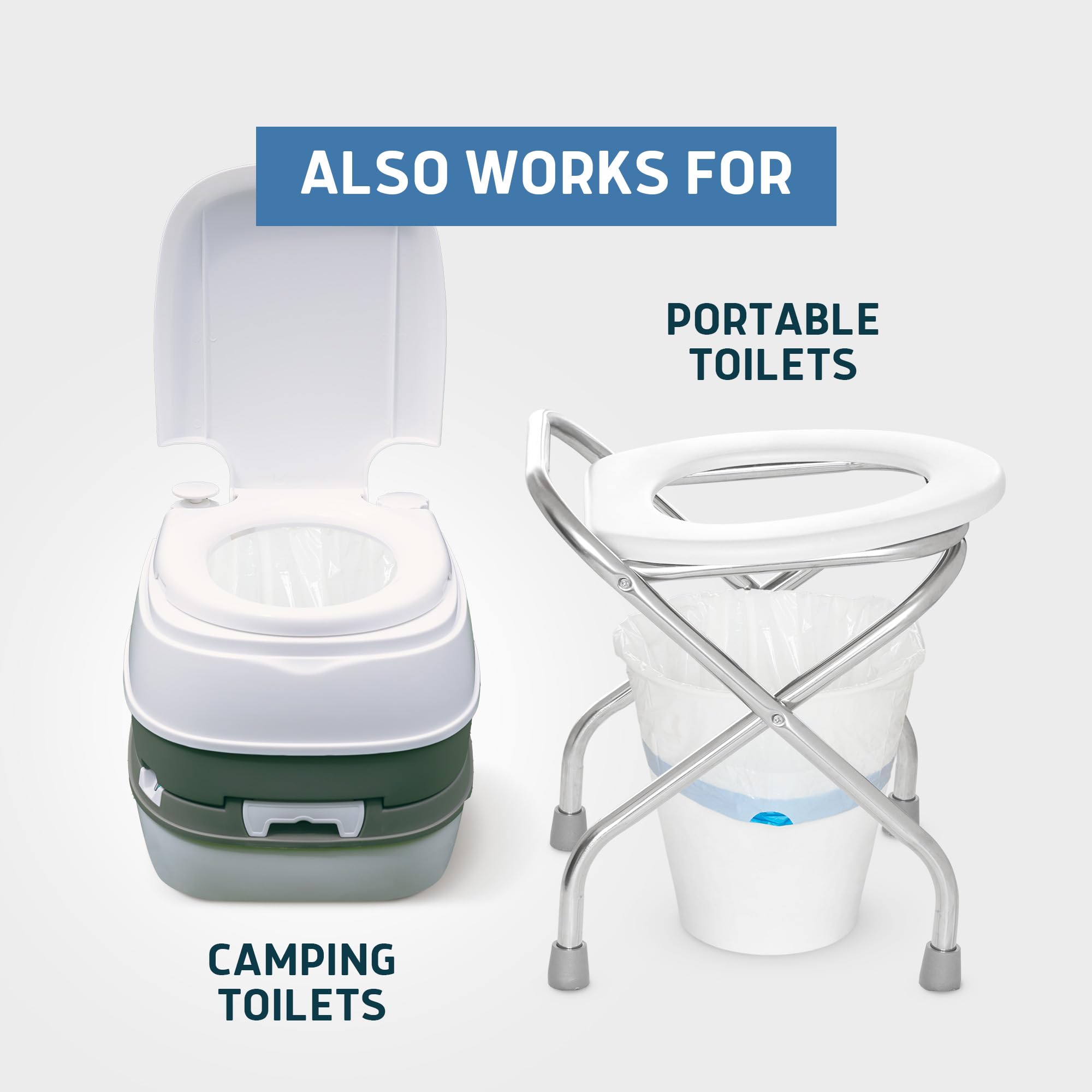 Lunderg Commode Liners ideal for caregivers with simple setup