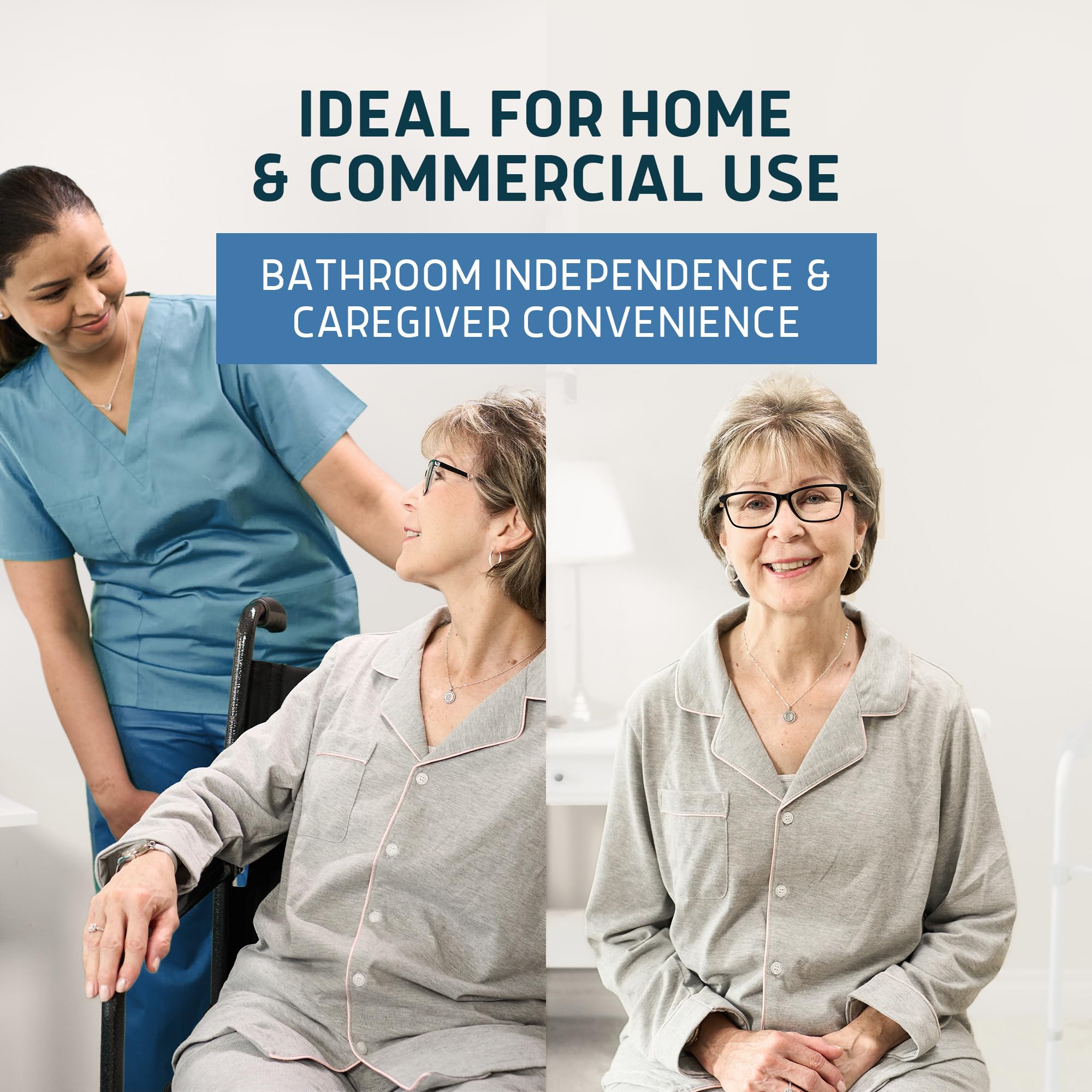 Lunderg Commode Liners leak-proof design emphasizing containment