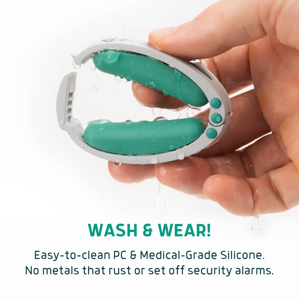 Lunderg Confidence Clamp ships in discreet packaging with a travel bag
