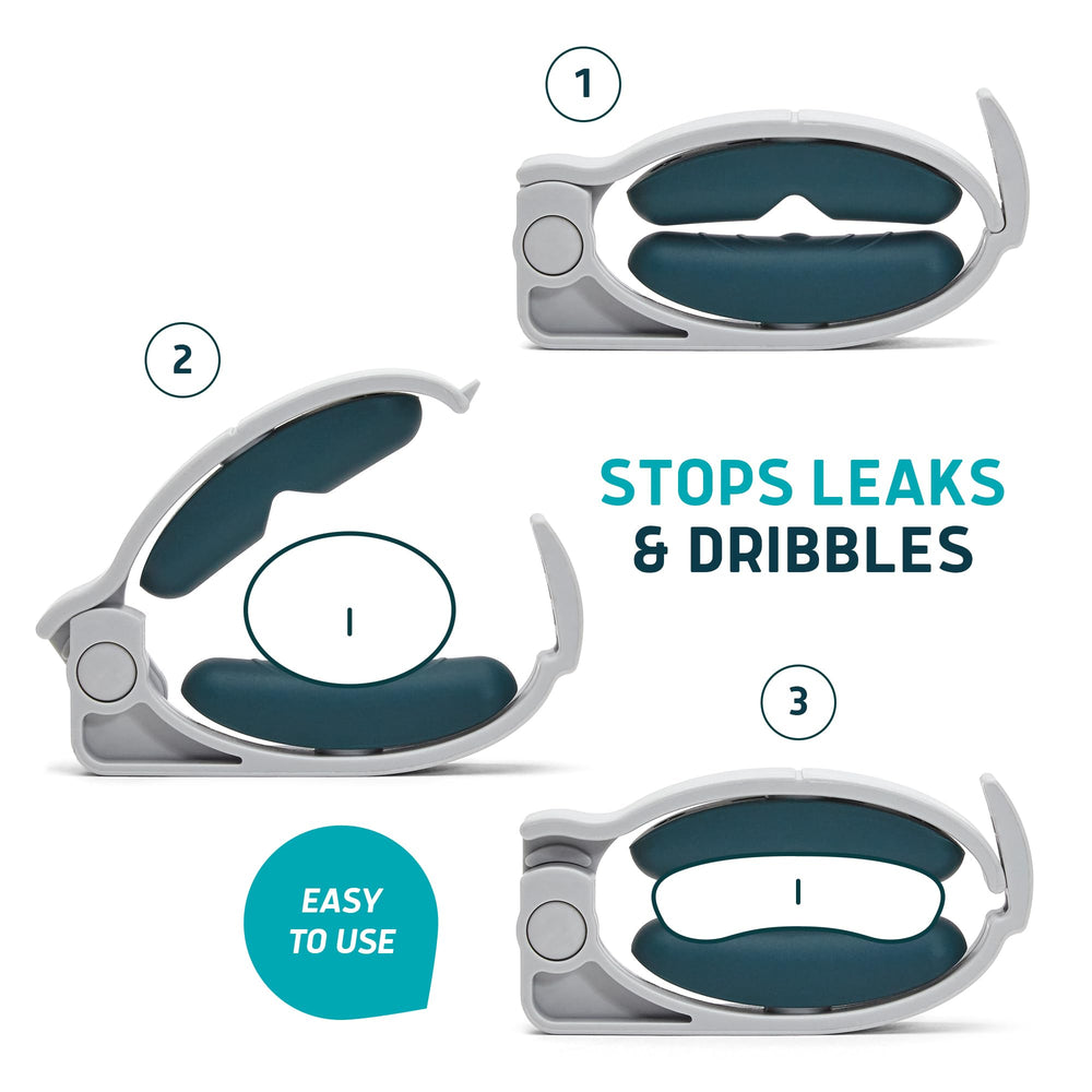 Lunderg Freedom Clamp bottom stabilizers shown with traditional, wide, and urethra-target options