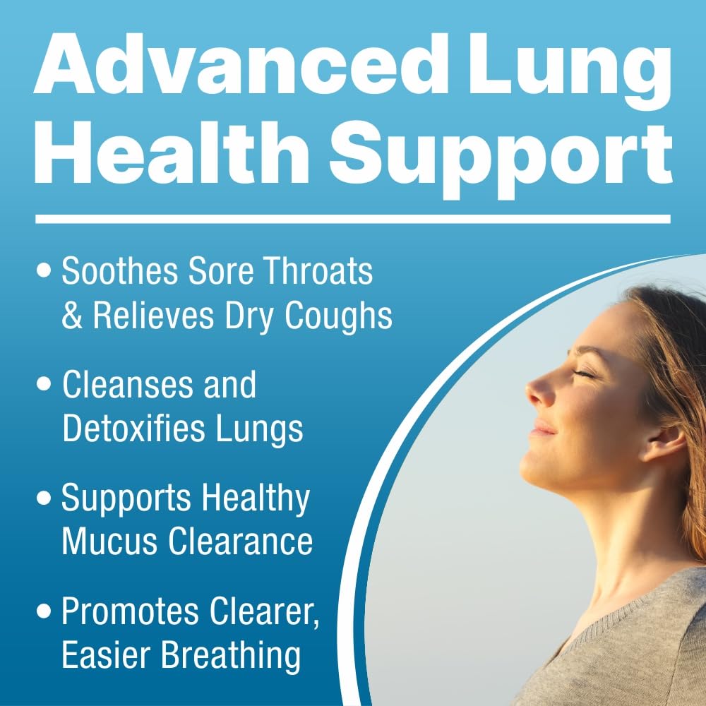 Close-up of Lung Clear Pro dropper releasing drops to illustrate quick absorption.