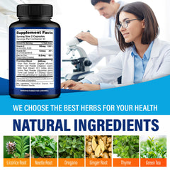 LungWELL ingredients like licorice and ginger highlighted for respiratory support
