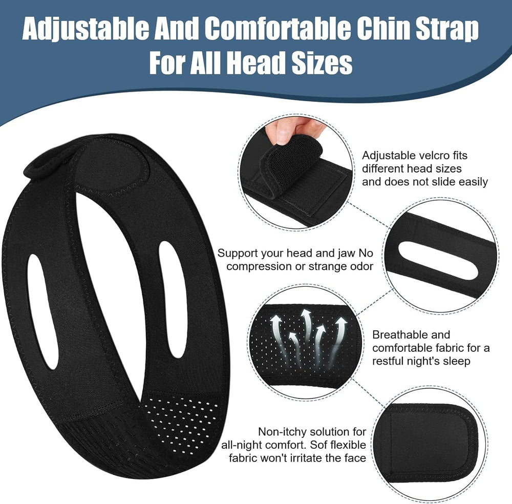 LUNIA chin strap ear-friendly design focuses on secure wear without pressure