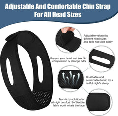 LUNIA chin strap ear-friendly design focuses on secure wear without pressure