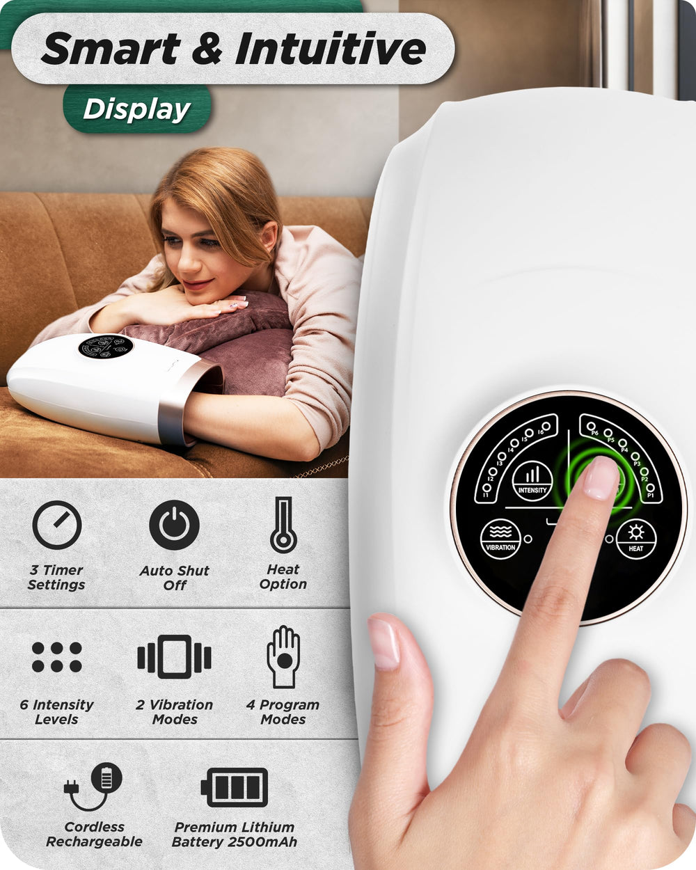 Compact design makes the LX3 suitable for home or office use.