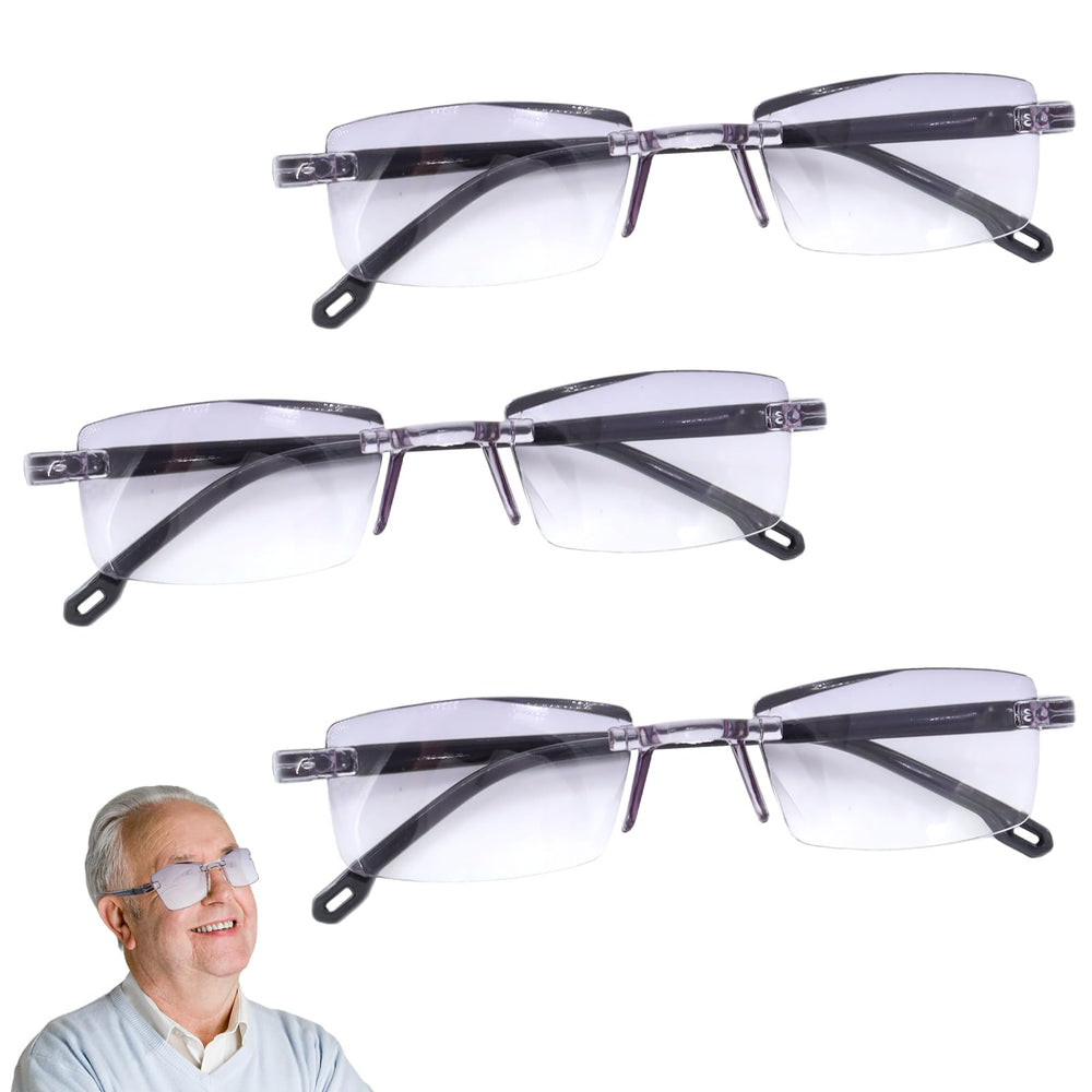 LUODAKA dual focus glasses front view with anti-blue light for screen use