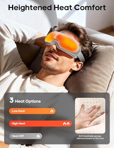 Lupow Eye Massager acupressure points targeting tension around eyes