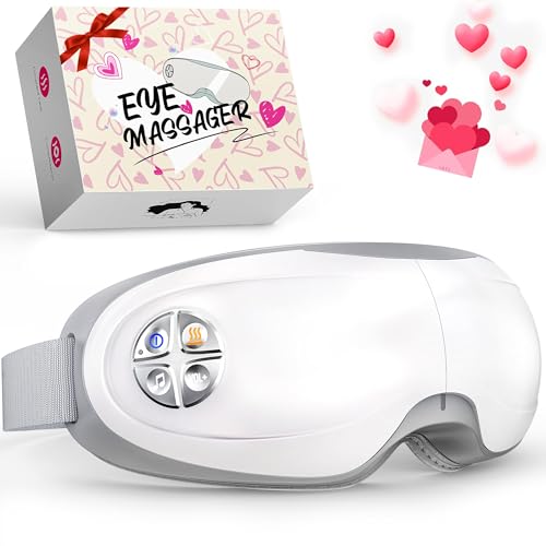 Lupow Eye Massager showing heat therapy for soothing eye comfort