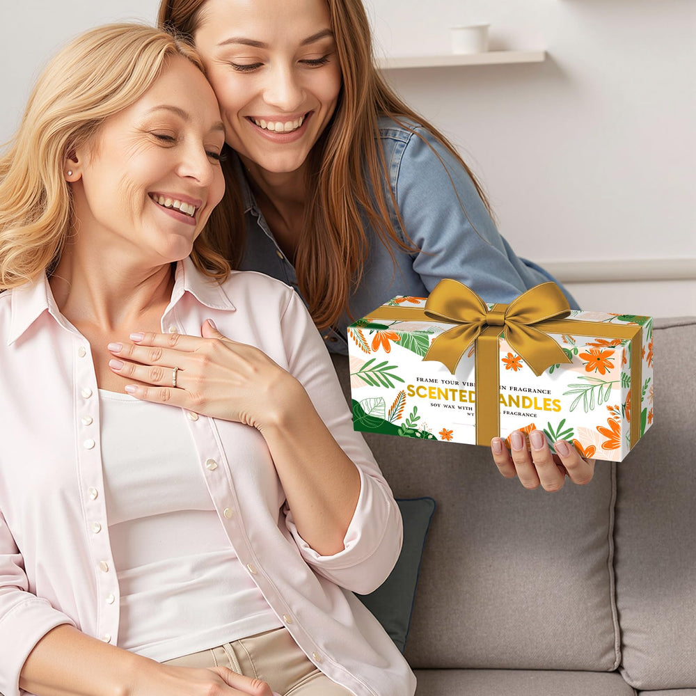 LURNOFY Gift-ready candle set ideal for birthdays and occasions