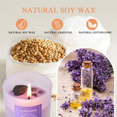 LURNOFY Vanilla candle creates cozy fragrance for everyday calm