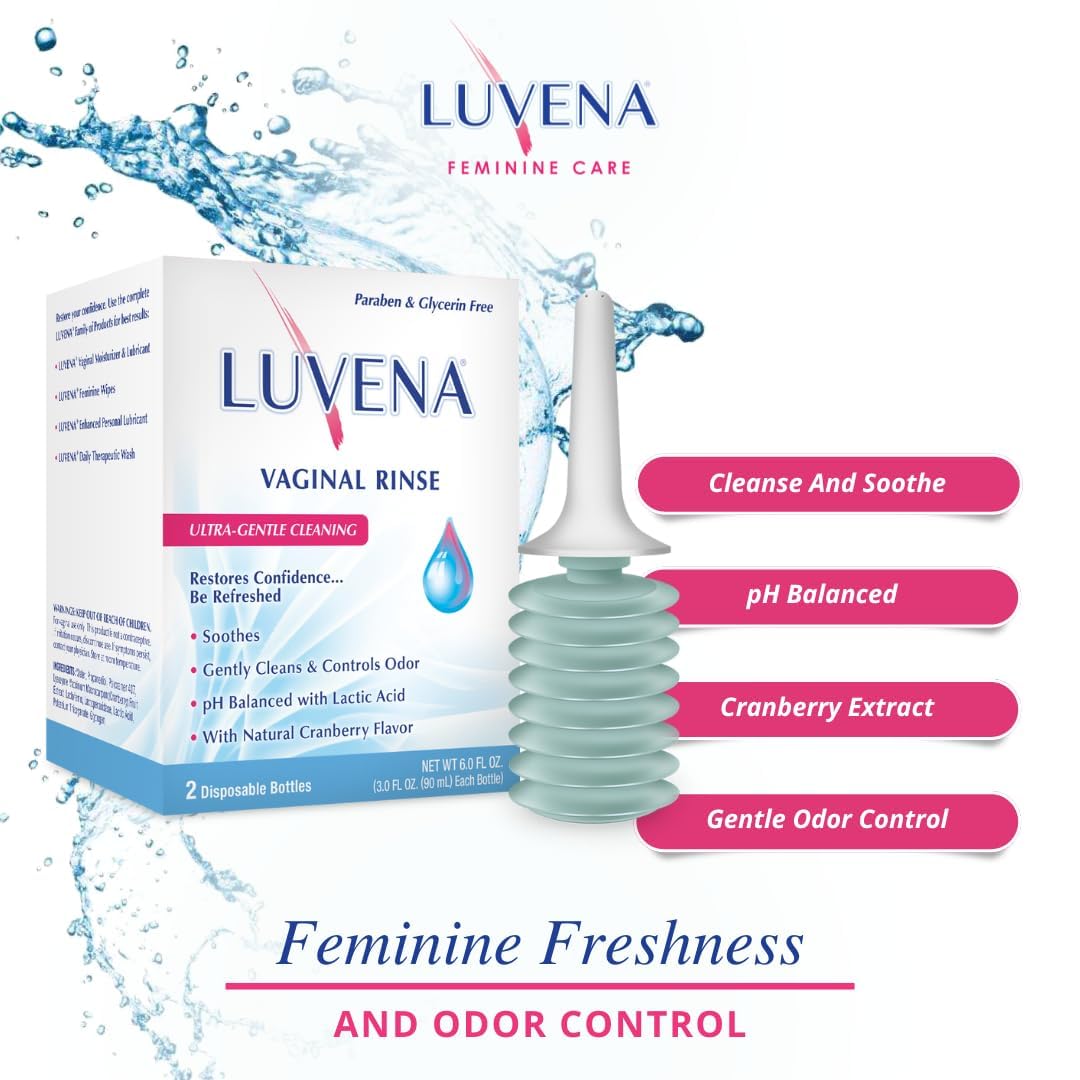 Luvena applicator tip ready for easy rinse application
