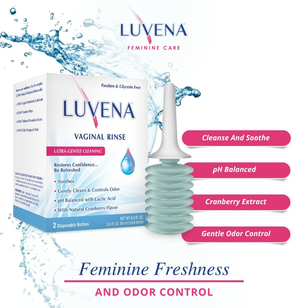 Luvena applicator tip ready for easy rinse application