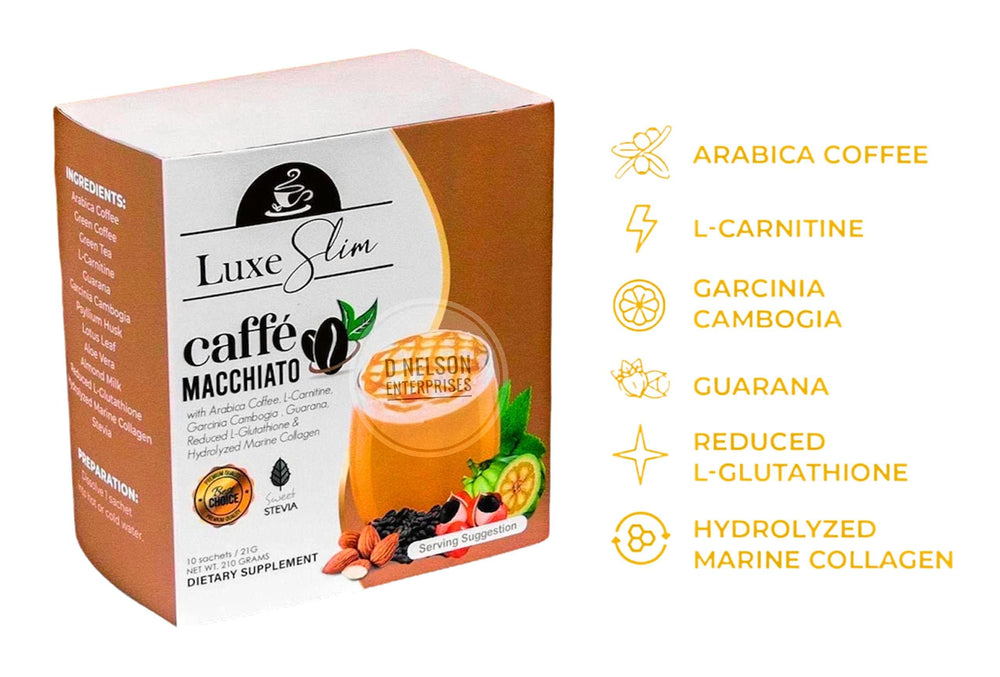 A prepared cup reveals rich aroma and smooth non-acidic coffee.