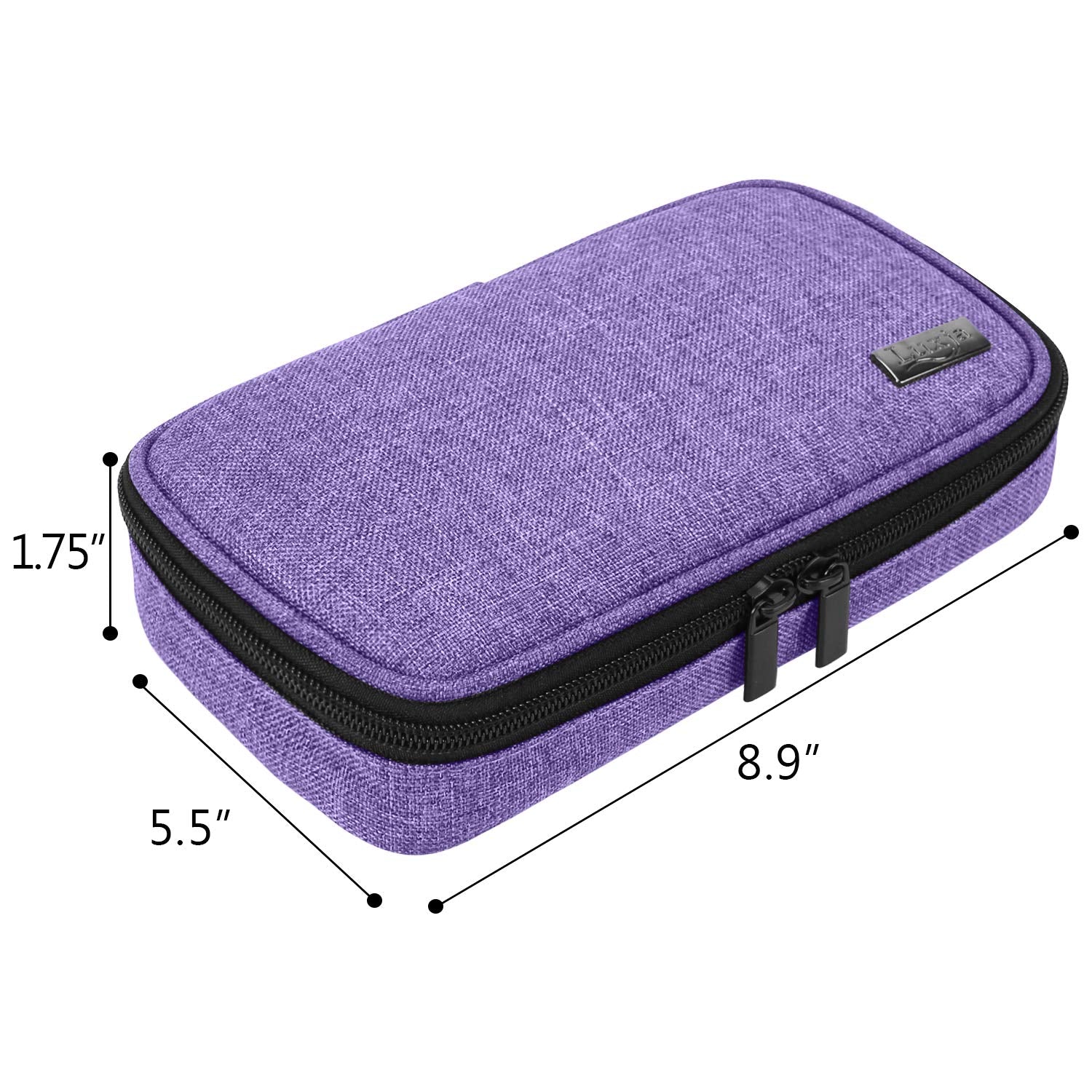 LUXJA heavy-duty nylon exterior delivers durable everyday use
