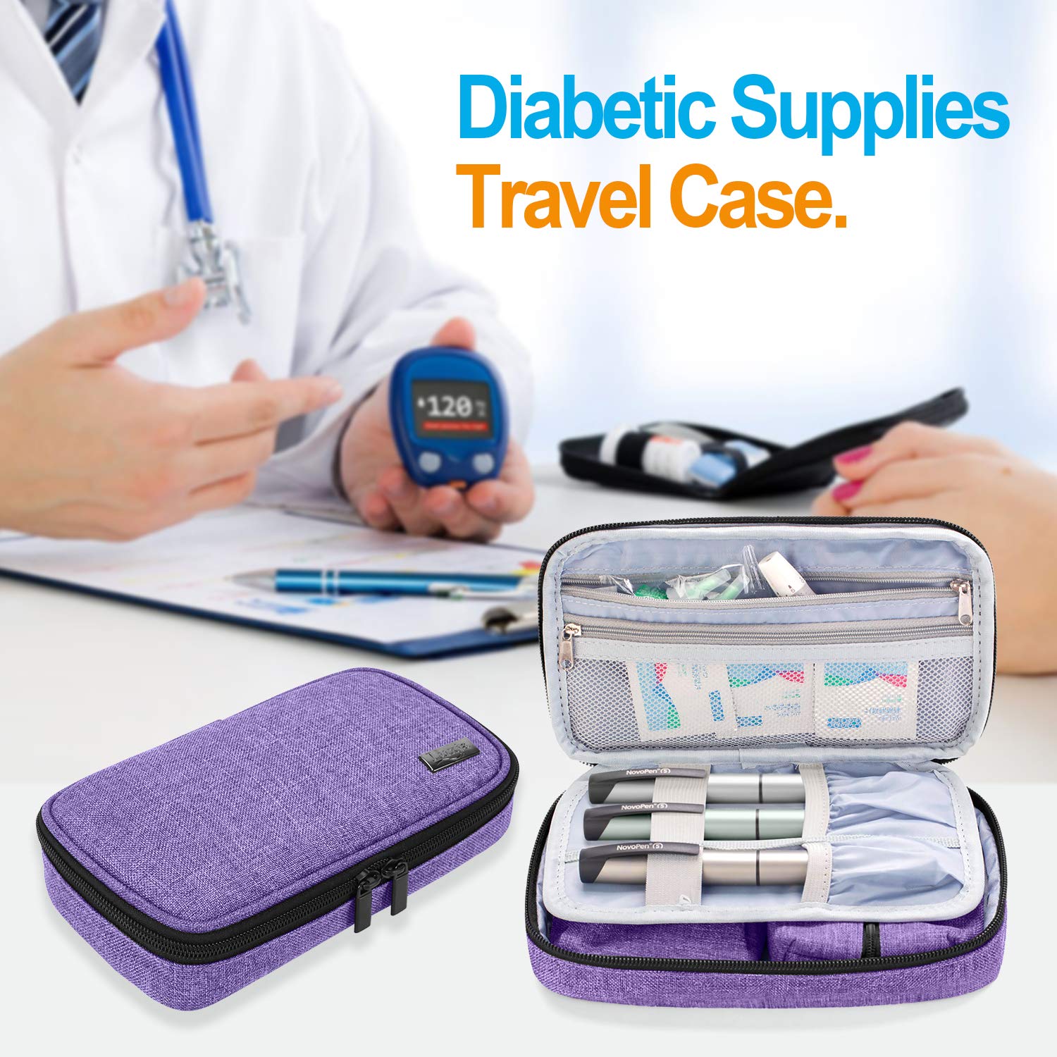 LUXJA interior layout keeps supplies organized and accessible
