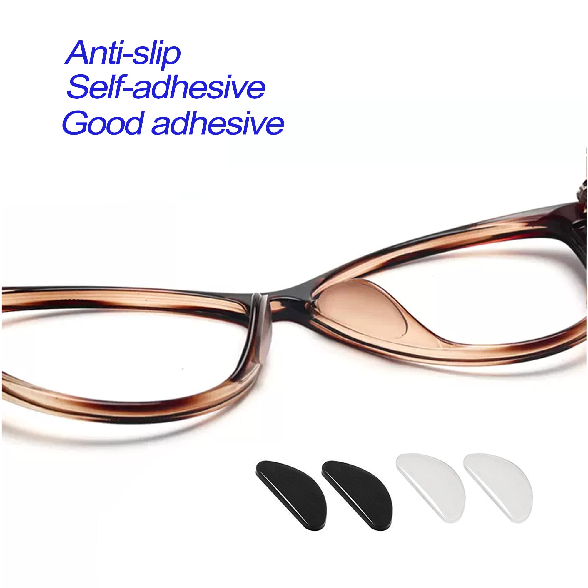 LVVFIT pads in clear and black blend with different frame styles