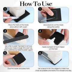 LXUEJIE anti-slip texture reduces slipping and cushions impact.