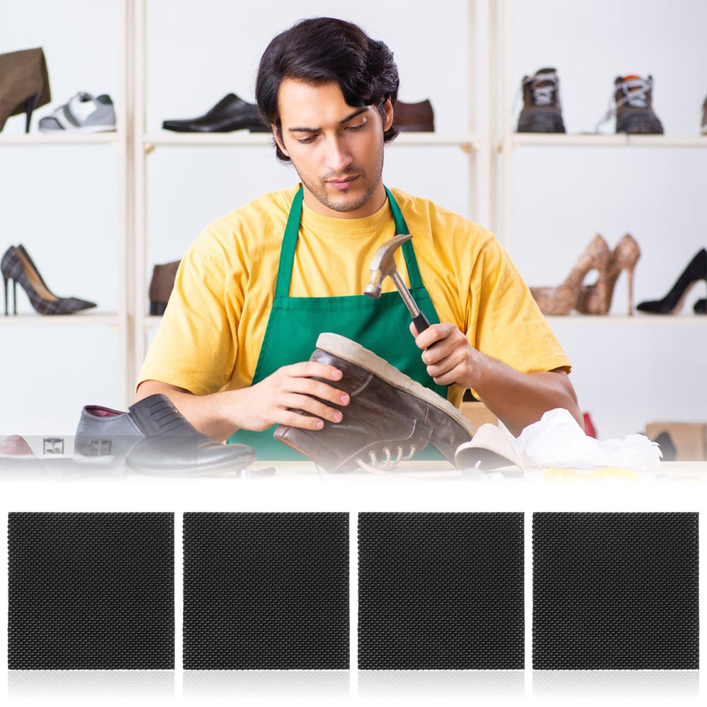LXUEJIE cuttable 6x6 cm patch fits various heels.