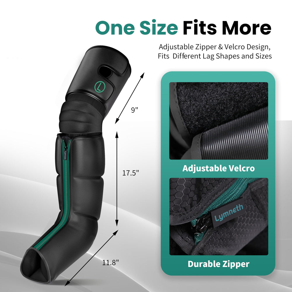Lymneth device supports relaxation and recovery with heat and compression.