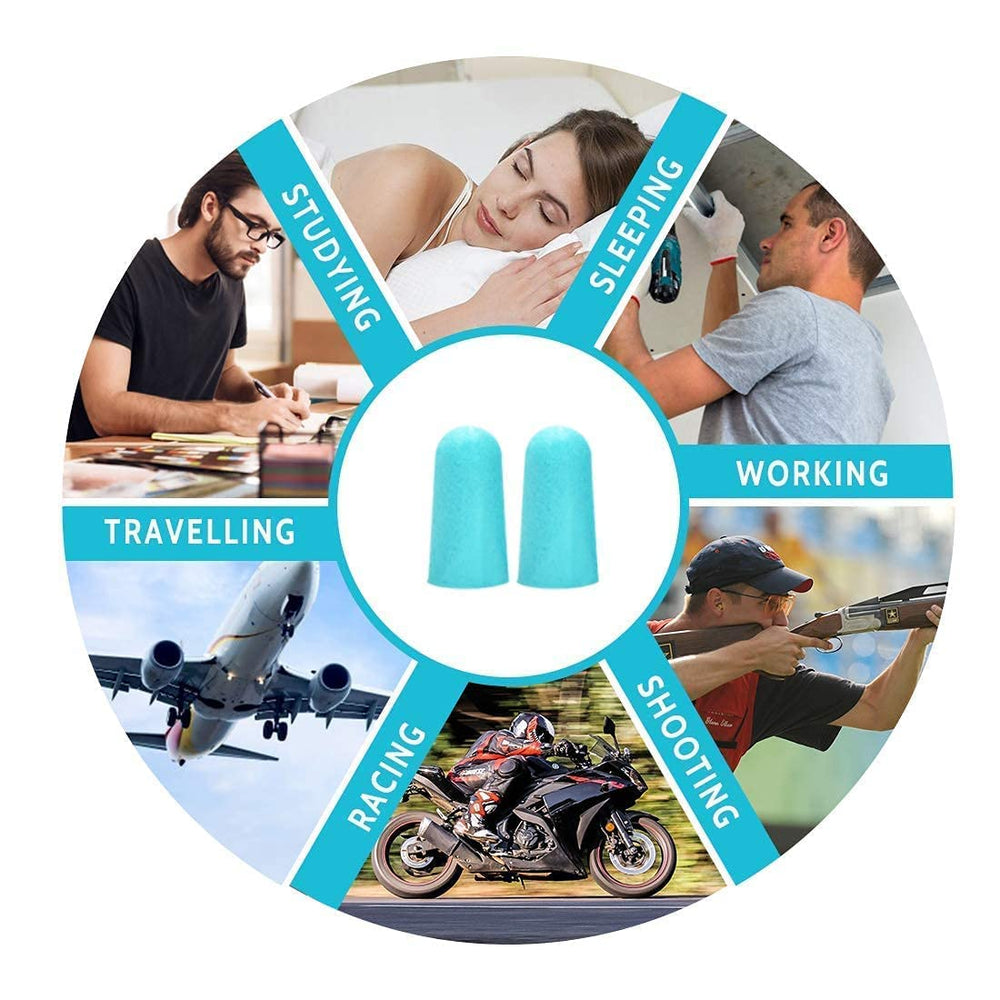 LYSIAN sleep-friendly earplugs minimize ambient bedroom noise.