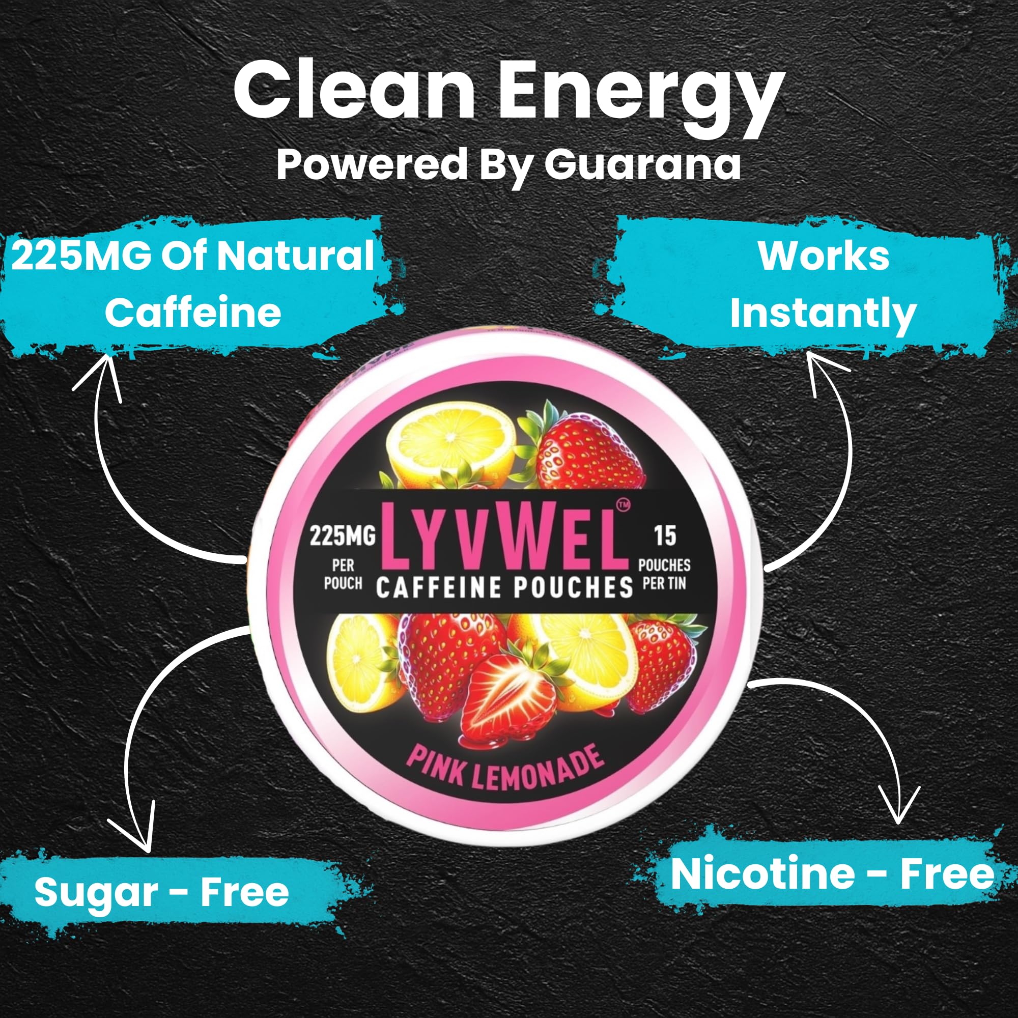 LyvWel wild grapes flavor energy pouch