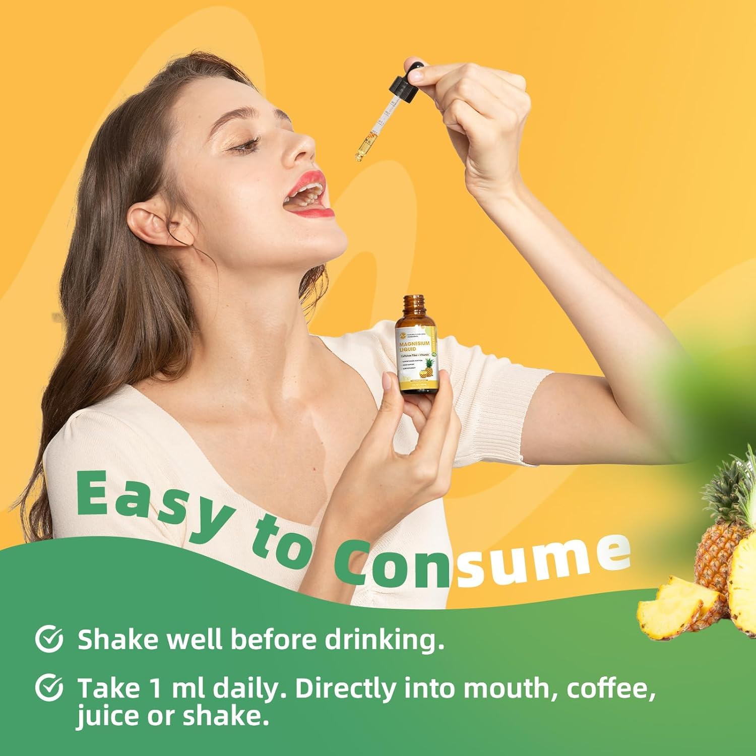 M inch ingredients list highlights zinc and bromelain for everyday support.