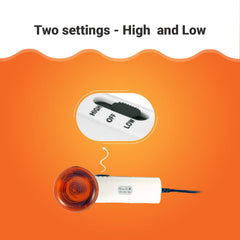 Replacement bulb included for uninterrupted Theralamp sessions.
