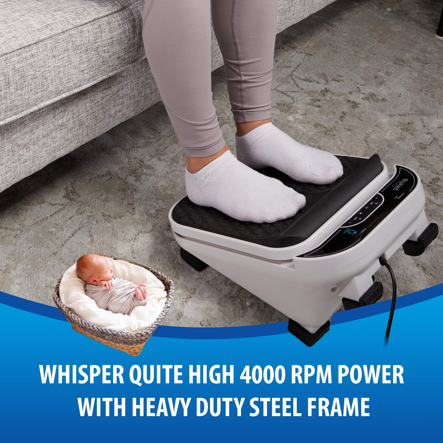 M Pain Management Technologies Quake Plate Gen 2 remote for easy control.