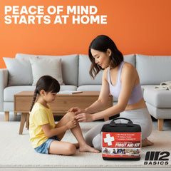 The M2 BASICS Premium kit bag open with organized compartments for quick access.