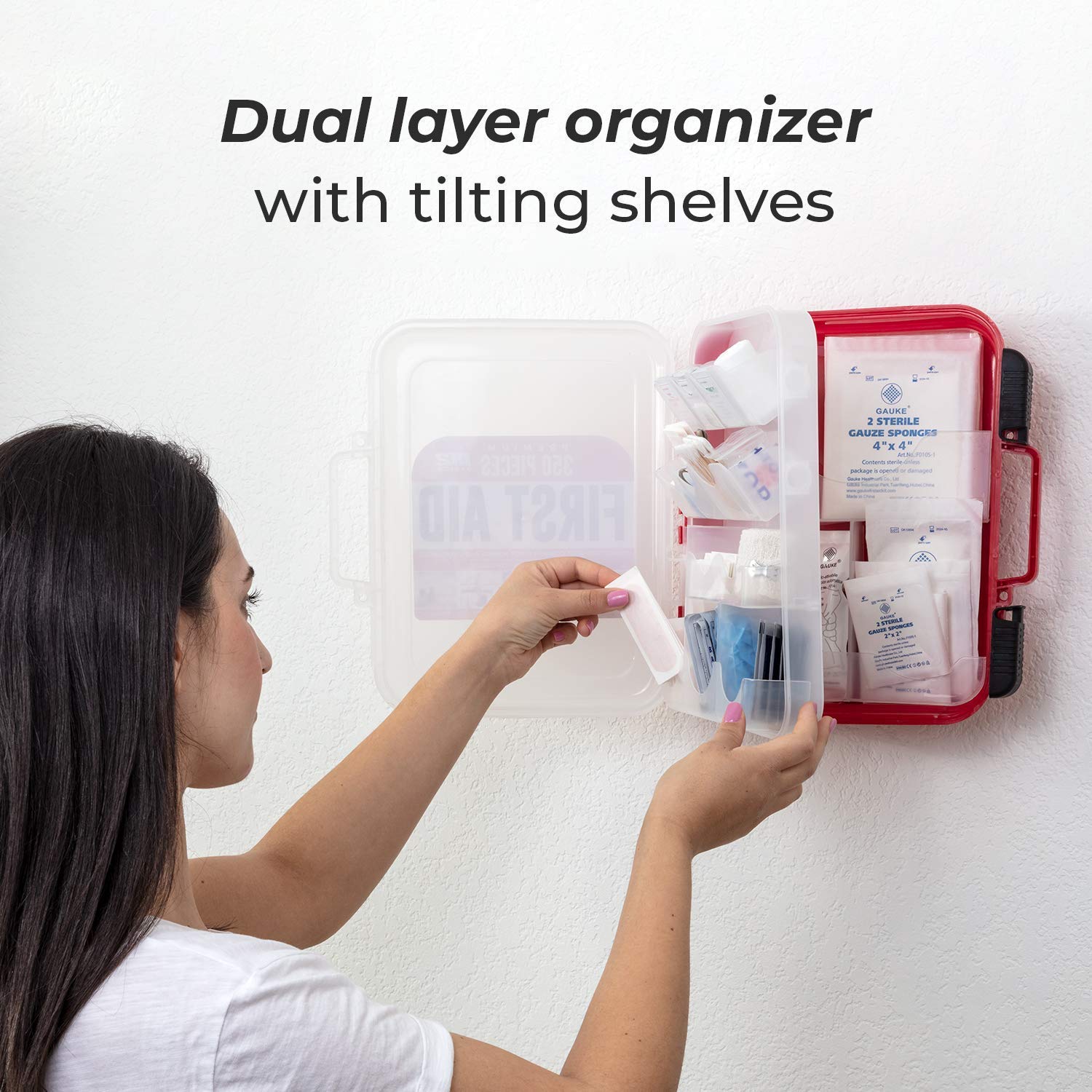 M2 BASICS compact emergency kit ideal for classrooms and retail spaces.