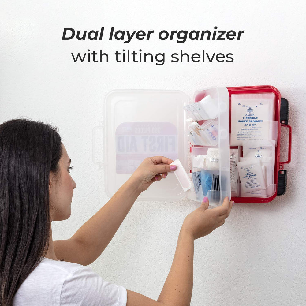 M2 BASICS compact emergency kit ideal for classrooms and retail spaces.